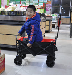 Folding Wagon Garden Shopping Beach Cart