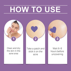 Multicolor Invisible Acne Patch Clear Acne Remove Acne Skin Care Facial Cover Acne Marks