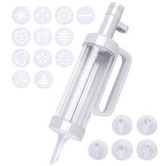 Cookie cookie gun biscuit grinder full set of baking gun set mounted flower nozzle extrusion