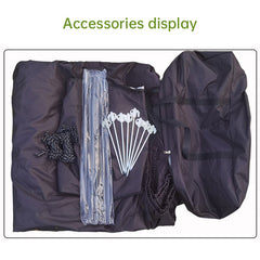 Large Multifunctional Outdoor Zipper Tents for Camping - Water - Repellent, Rainproof, Sunscreen, for Multiple People