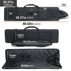 Firearm gear: pistol bags, rifle case, carbine backpack, sniper pistol protector, airsoft bag & hunting accessories.