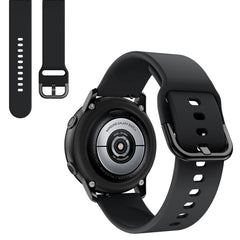 Suitable for Samsung Galaxy Watch Active2 Solid Color Silicone Strap 20/22mm Universal Strap