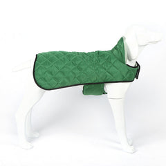 Heated Pet Clothing - New Fashion Warm Dog Cotton Jacket with Short Rabbit Fur