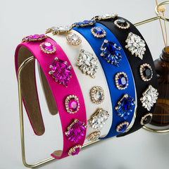 New Ins Fashionable Retro Baroque Headband South Korean High Sense Hair Accessories Face Wash Headwear