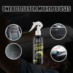 Car Interior Reconditioning Cleaner, Car Leather Cleaning Plastic Instrument Panel Decontamination Maintenance Agent