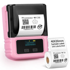 Phomemo price tag printer, home clothing tag thermal printer, handheld barcode printer