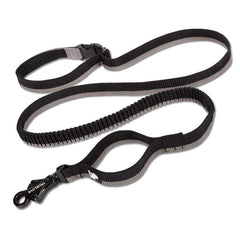 Pet dog leash with elastic cushioning suitable for outdoor activities such as running and waist tying