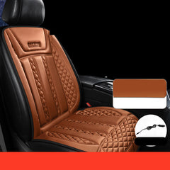 Car heated seat cushion winter single seat car electric heating modified plush seat cushion 12V24V warm