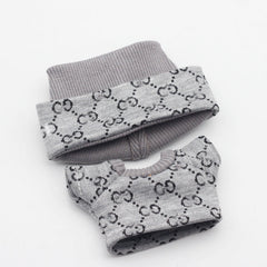 17cm Labubu First and Second Generation Blind Box 10cm Cotton Crying Doll Clothes Knitted Printed Hat