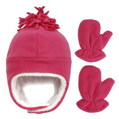 Hat Baby Boy Gloves Set Beanie Newborn Photography Accessories Children's Cap With Ears