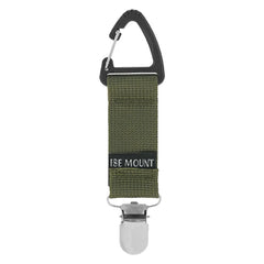 Outdoor travel straw hat clip multifunctional glove clip towel clip triangular ribbon buckle mountain buckle
