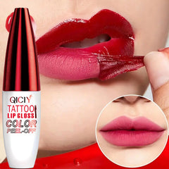 4-color tear off lip gloss is easy to color, moisturizes and lasts for a long time without sticking to the cup tear off lip gloss