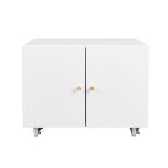 Office furniture Copier Cabinet white mobile pedestal file Printer Stand