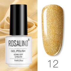 ROSALIND Gel Polish Set Manicure for Nails Semi Permanent Vernis top coat UV LED Gel Varnish Soak Off Nail Art Gel Nail Polish