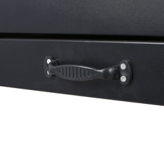 Steel Workbench Tool Storage Work Bench Workshop Tools Table W/Drawer and Peg Board ,4xAC outlets 2xUSB Ports