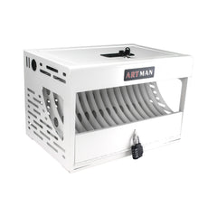16 Bay Charging Cabinet for Laptop Chromebook Locking Charging Station-WHITE
