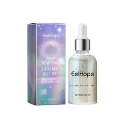 Party Body Glitter Oil, Naturally Brightening And Long-Lasting Moisturizing Party Dance Shine Shine Shine