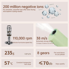 Pet hair dryer for pet care: high power, quiet, energy-saving, dog grooming, fast drying. Only suitable for 220V countries.