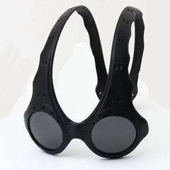 Unisex Over - The - Top Sunglasses. Ideal for outdoor cycling and sports. Fashionable retro - style metal - framed glasses.