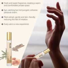 Charming Rolling Perfume Charming Lasting Light Fragrance Fresh Cappuccino Charm Stay Fragrance Convenient Rolling Perfume