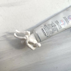 Squeeze toothpaste artifact make fun of toothpaste head toothpaste cover trick toy