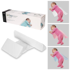 Baby side sleeping pillow shaped pillow anti head deviation removable and washable waist protection baby pillow