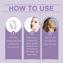 Nose Care Device, Smooth Nose Ventilation Gentle Cleaning Daily Nose Care Cleaner