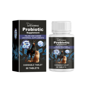 Cats And Dogs General Compound Probiotic Tablets, Pets Absorb Nutrition Supplement Tablets Dog And Cat Nutrition