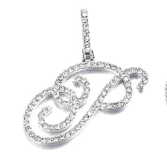 Hip hop accessories grass letter pendant melon seed buckle Cuban chain accessory