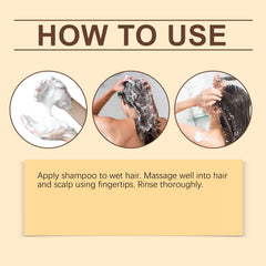Rosemary Shampoo Cleans And Nourishes Hair Gentle, Smooth And Glossy Shampoo