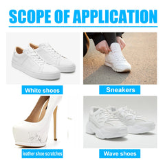 Small White Shoe Cleaner, Portable No-wash Small White Shoes Decontamination And Whitening Cleaner
