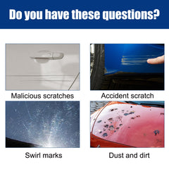 Car Scratch & Swirl Remover, Car Polishing Scratch Repair Paint Curing Renovation Touch-Up Detailer