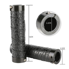 Bicycle Handlebar Cover Double-Sided Locking Grip Anti-Skid Wear-Resistant Texture Handlebar Cover Bicycle Accessories