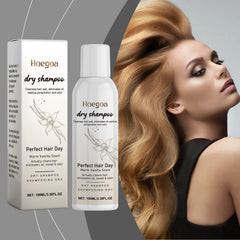 Vanilla Dry Hair Spray Gently Repair Frizzy, Fluffy And Easy To Manage Hair Dry Cleaning Spray