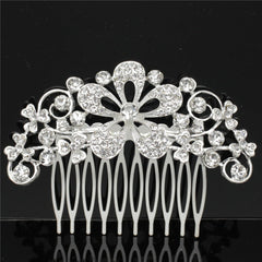 Wedding Dress Accessories Bridal Accessories Wedding Bridal Accessories Alloy Rhinestone Hair Combs Bridal Tiara