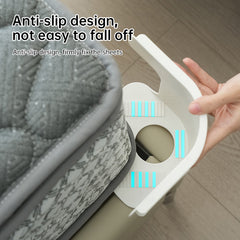 4 Heavy-Duty Bedsheet Corner Clips. High - quality, durable, and reliable. Ideal for securing bed sheets and protectors.