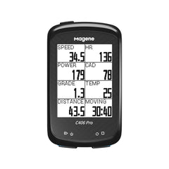 Magene Mckin C406pro Bicycle Wireless Smart Stopwatch English Version GPS Speed Monitoring Riding ANT+