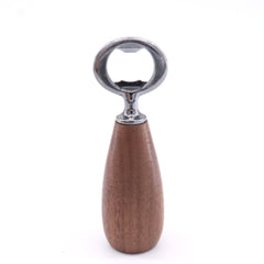 Bottle opener bottle opener beer beverage soda black walnut solid wood handle home personality creative bottle opener artifact