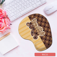 Silicone wrist mouse pad female comfortable computer soft non-slip hand rest pad thick non-slip wrist rest cute game pad