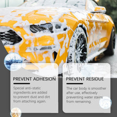 Foam Car Wash Liquid, Car Cleaning Mild Decontamination Foam Dust Refurbished Bright Cleaner