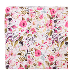 Newborn Photography Wrap Bow Hair Band Wrap Towel Set Baby Flower Blanket 2 Piece Set