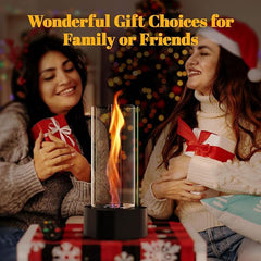 Firepot True Fire Alcohol Fireplace Whirlwind Stove Heating Stove Indoor and Outdoor Villa Atmosphere Decoration Desktop Decoration
