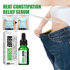 Heat Constipation Relief Serum, Firming Abdominal Fat Clear Stool Body Massage Health Care