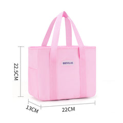 Simple style fresh ice pack commuter insulation lunch box bag lunch lunch bag