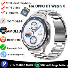 DT Watch X smartwatch with 4G large memory, local music and video playback, waterproof Bluetooth calling, smart phone