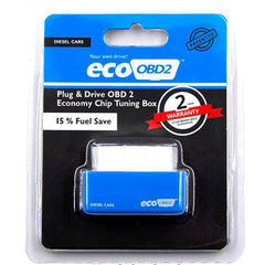 Green/Blue Eco OBD2 Economy Chip Tuning Box OBD Car Fuel Saver Eco OBD2 for Benzine Cars Fuel