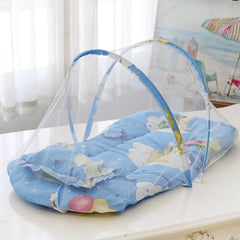 New baby folding mosquito net without installation bottomless Mongolian yurt mosquito net foldable baby mosquito net