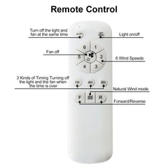 29 Inch Low Profile Flush Mount Ceiling Fan with Light Reversible Motor Remote Control