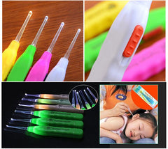 3 Muli uso LED LightEar Digger, torcia elettrica per Pulire Le Orecchie di Sicurezza Earpick Pulizia, FlashlightWax Remover