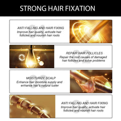 Old Ginger Hair Care Essence Oil, Moisturize Hair Roots Repair Frizzy Knot Supple Strong Thick Hair